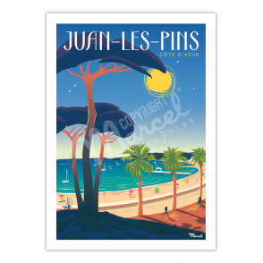 Poster JUAN-LES-PINS