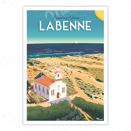 Poster LABENNE "Nature and Ocean"