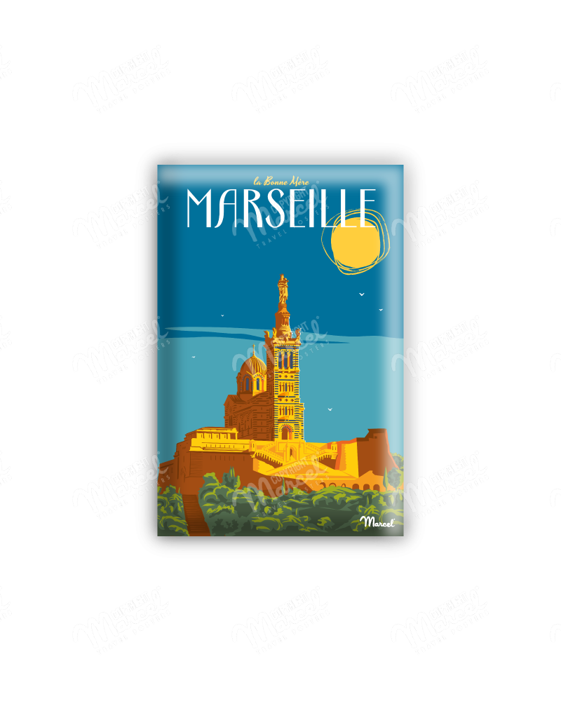 Puzzle PARIS Les Toits - Marcel Travel Posters