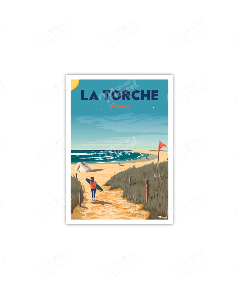Postcard LA TORCHE