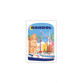Postcard BANDOL "The Harbour"