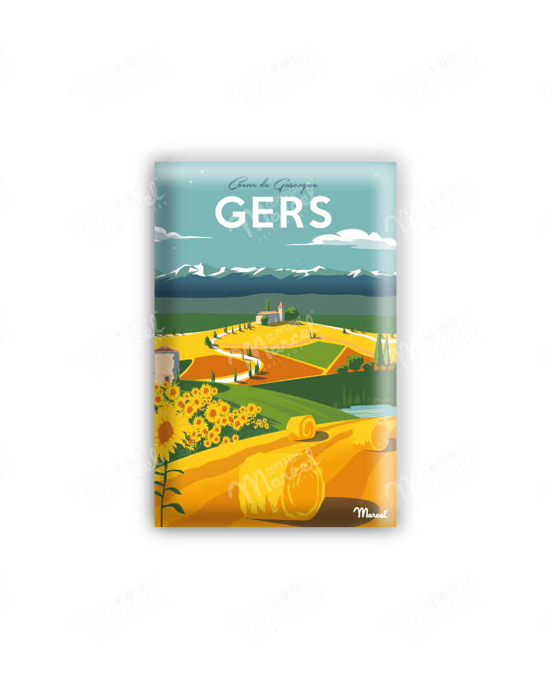 Magnet GERS "Heart of Gascony"