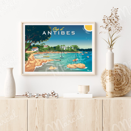 Poster ANTIBES' Headland