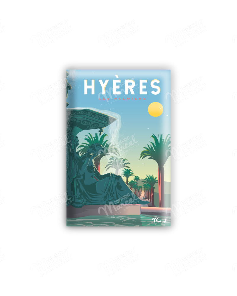 Magnet HYERES "The Palmtrees"