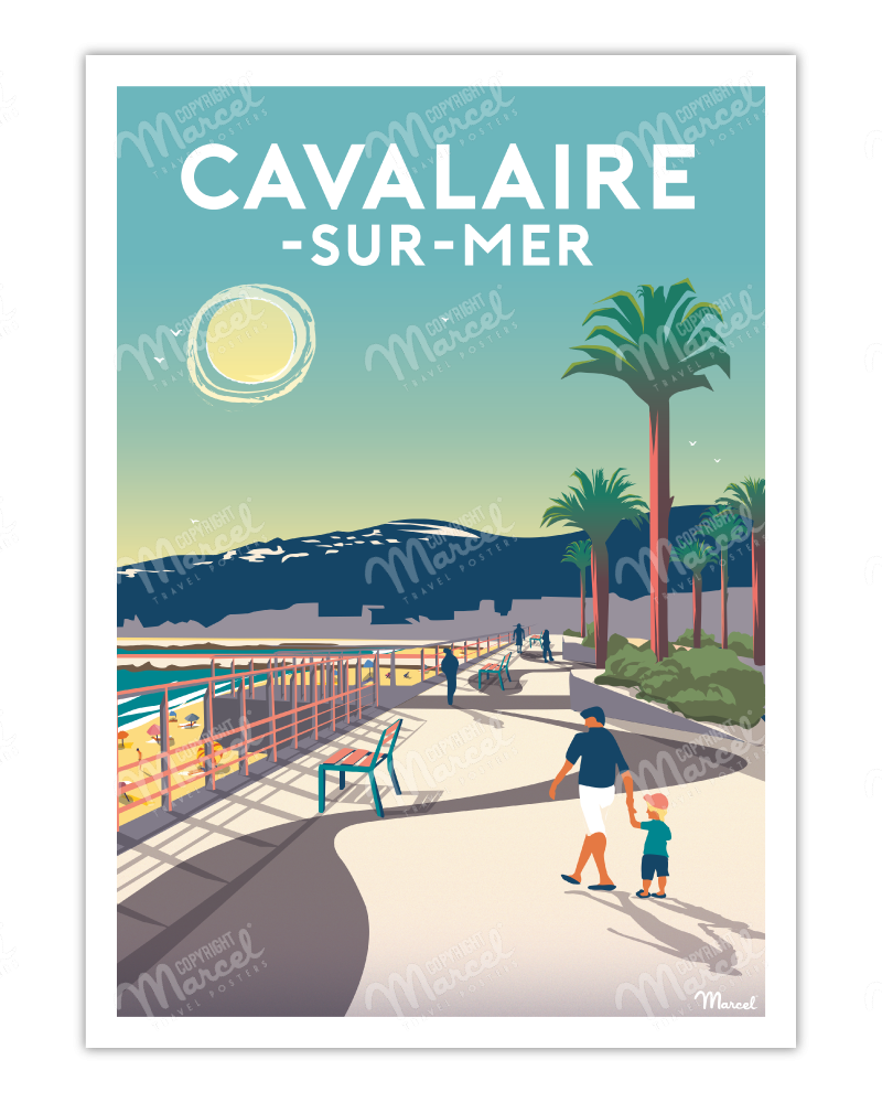 Poster CAVALAIRE-SUR-MER