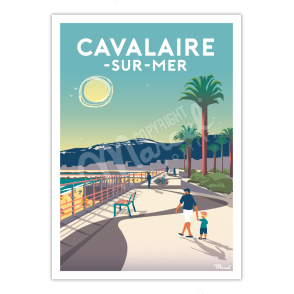 Poster CAVALAIRE-SUR-MER