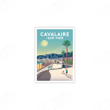 Postcard CAVALAIRE-SUR-MER