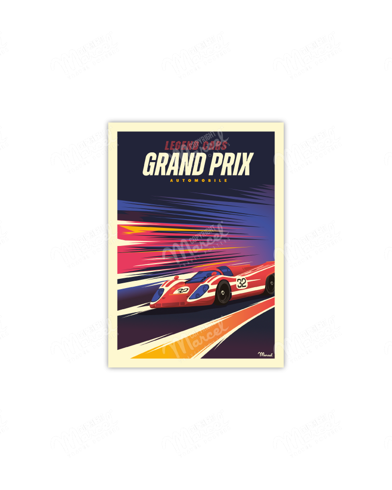 Postcard "Grand Prix"