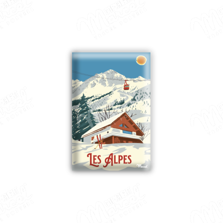 Magnet THE ALPS "The Chalet"