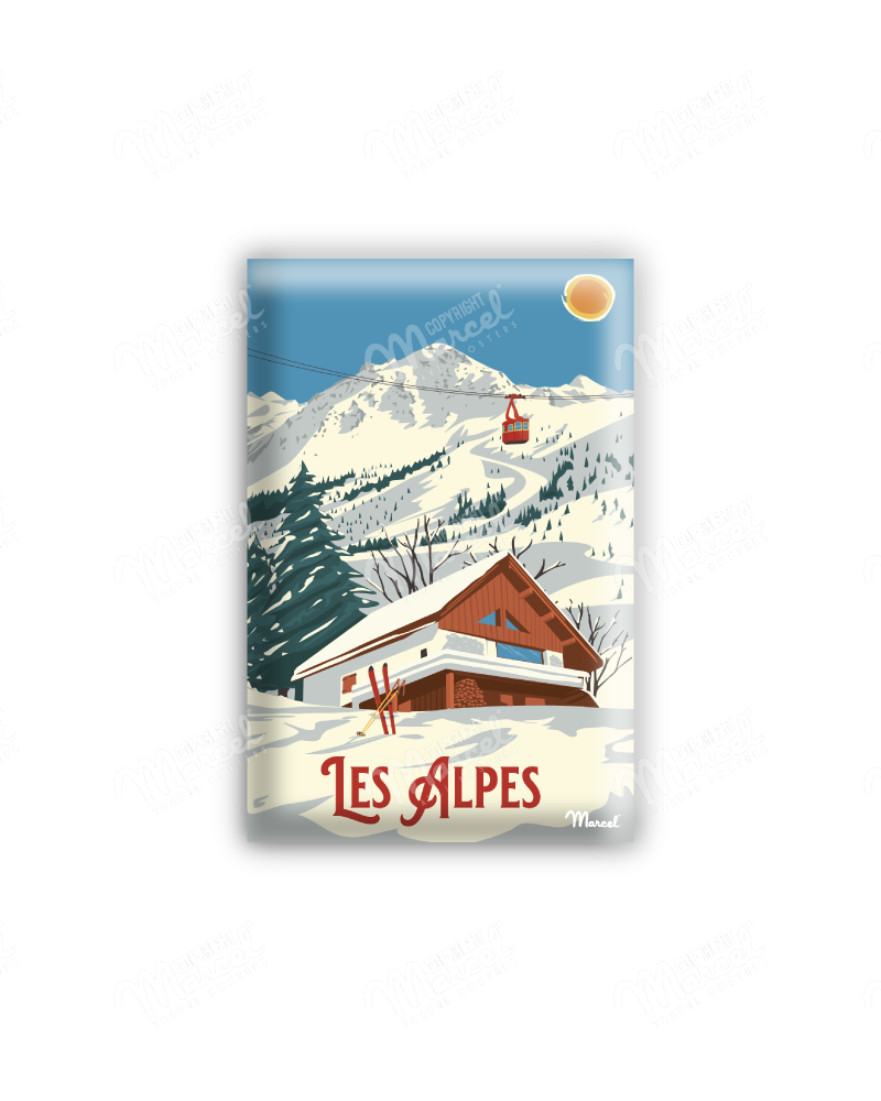 Magnet THE ALPS "The Chalet"