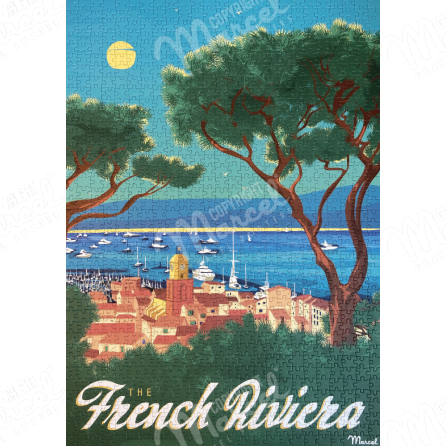 Puzzle SAINT-TROPEZ "The French Riviera"