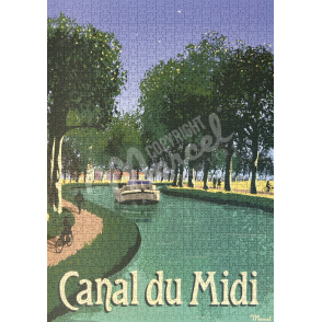 Puzzle CANAL DU MIDI