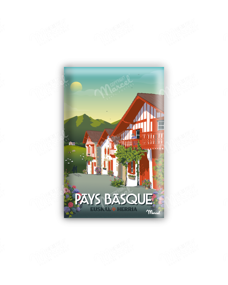 Magnet BASQUE COUNTRY "Basque Village"