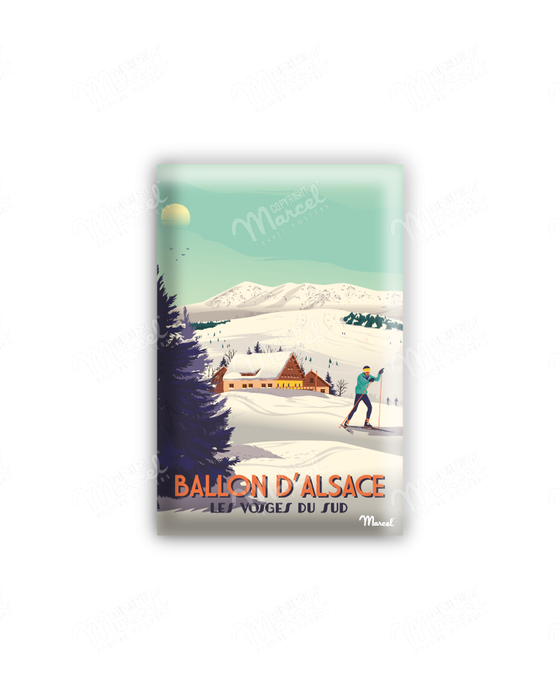 Magnet BALLON D'ALSACE "Les Vosges du Sud"