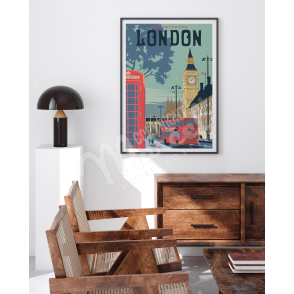 Poster LONDON "Westminster"
