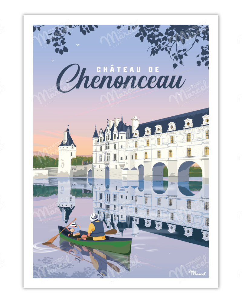 Affiche Château de CHENONCEAU
