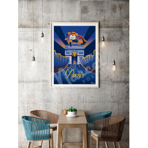 Poster PARIS "The Olympic Spirit"