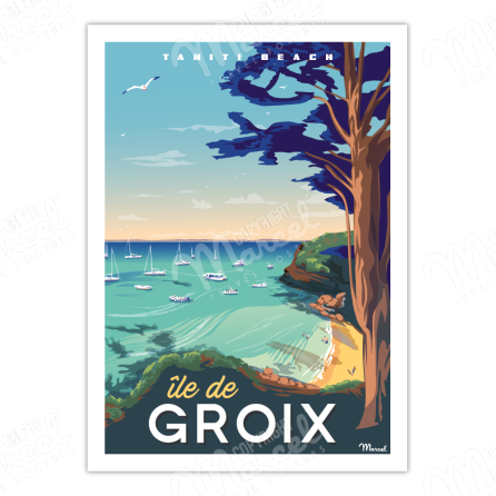 Poster GROIX ISLAND