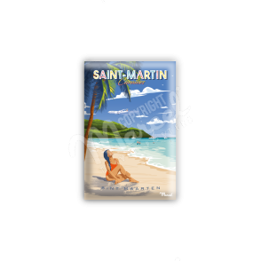 Magnet SAINT-MARTIN "Caraïbes"