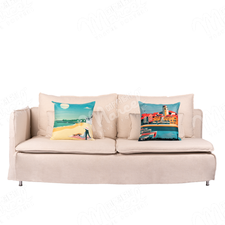 Cushion 45 x 45 SAINT-JEAN-DE-LUZ "The Bay"