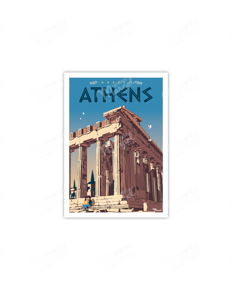 Postcard GREECE "Athens"