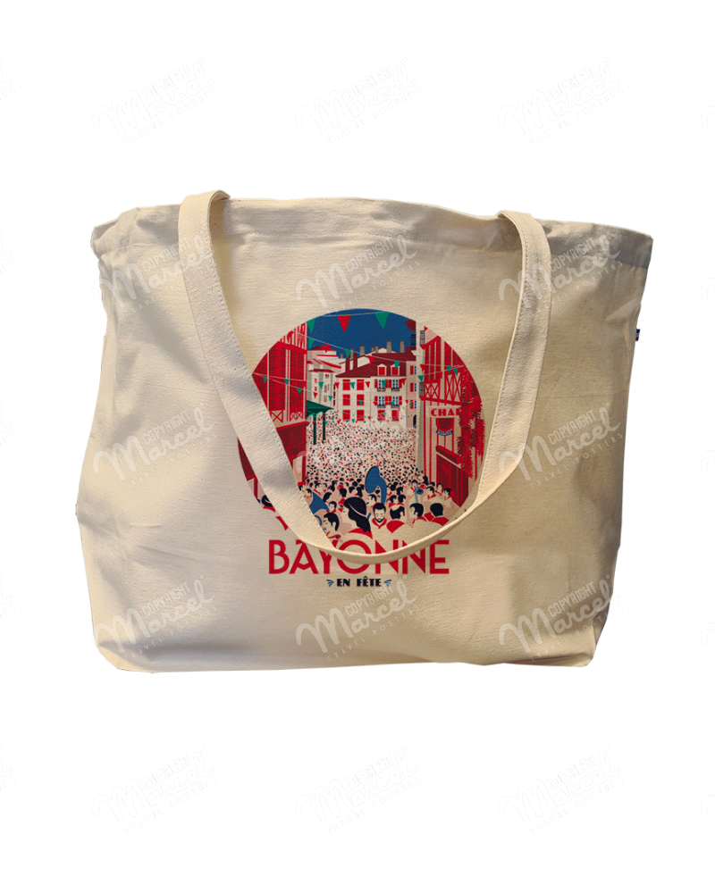 Shopping Bag Cécile BAYONNE en Fête