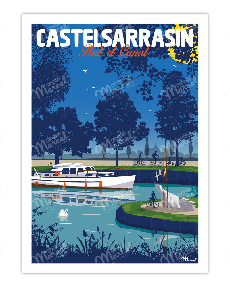 Affiche CASTELSARRASIN