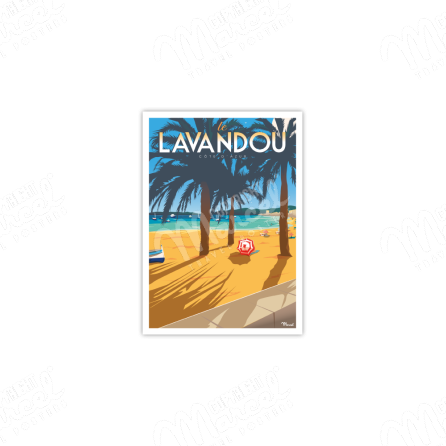 Postcard LE LAVANDOU