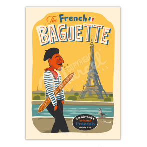 Affiche The French Baguette