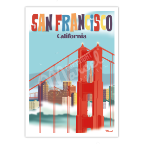 Affiche SAN FRANCISCO