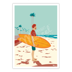 Poster SURF "Checking Waves"