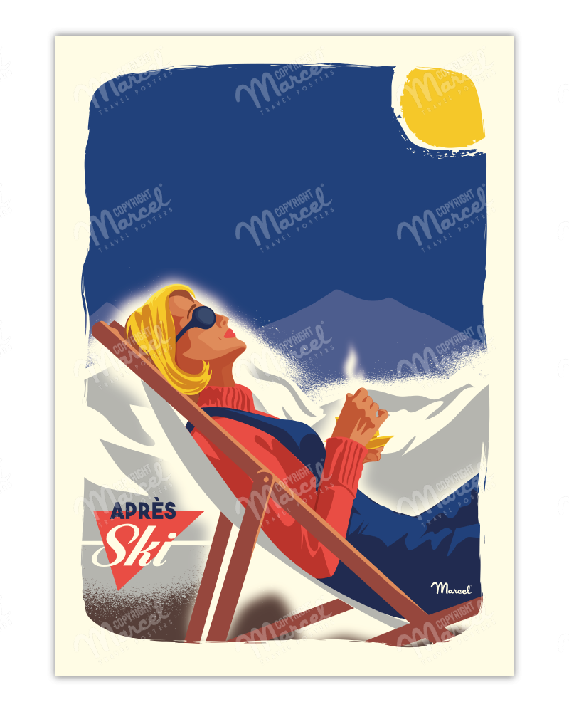 Affiche CLASSIC WINTER "Après Ski"