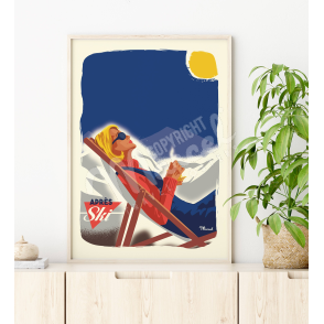 Affiche CLASSIC WINTER "Après Ski"