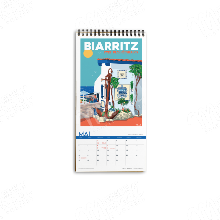 Calendrier 2024 "Marcel visite le Pays Basque et les Landes"