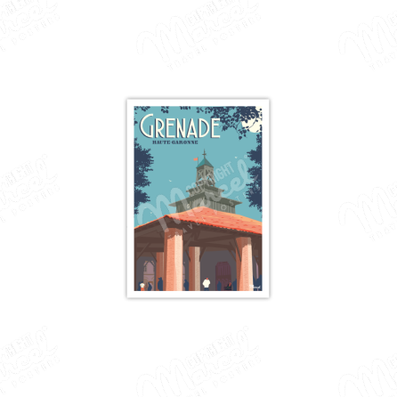 Carte Postale GRENADE "Haute-Garonne"