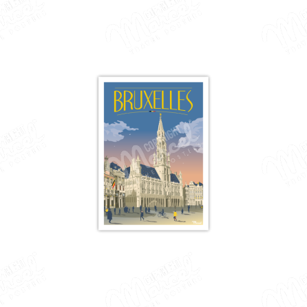 Carte Postale BRUXELLES "Grand Place"