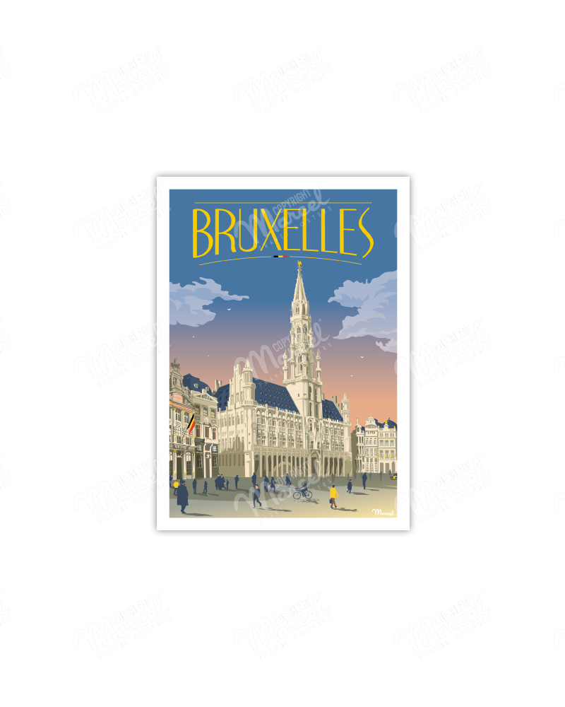 Postcard BRUXELLES "Grand Place"