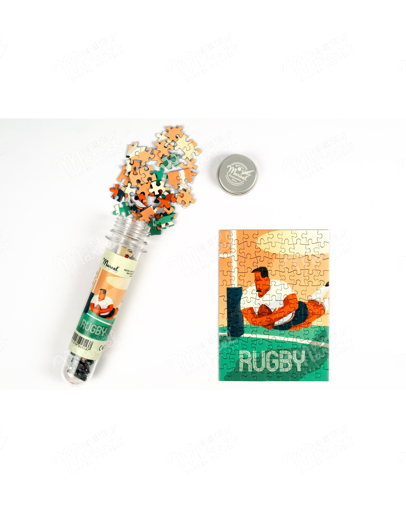 Mini-Puzzle "Rugby"