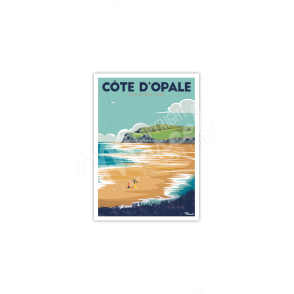 Carte Postale CÔTE D'OPALE "Cap Blanc-Nez"