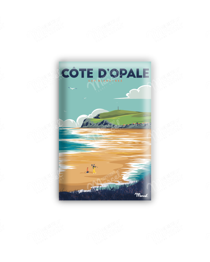 Magnet CÔTE D'OPALE "Cap Blanc-Nez"