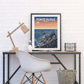 Poster "Pointe du Raz"