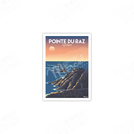 Carte Postale "Pointe du Raz"