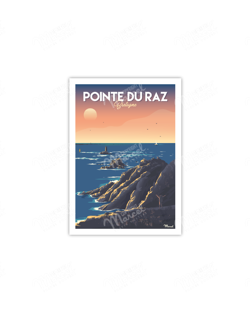 Postcard "Pointe du Raz"