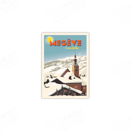 Postcard MEGEVE
