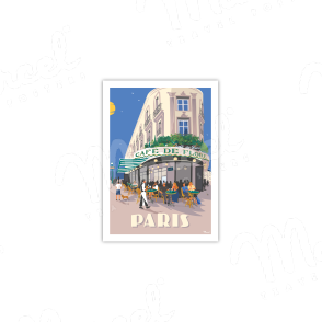 Postcard PARIS "Boulevard Saint-Germain"