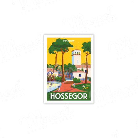 Carte Postale HOSSEGOR "Parc Rosny"