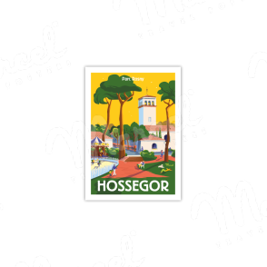 Carte Postale HOSSEGOR "Parc Rosny"