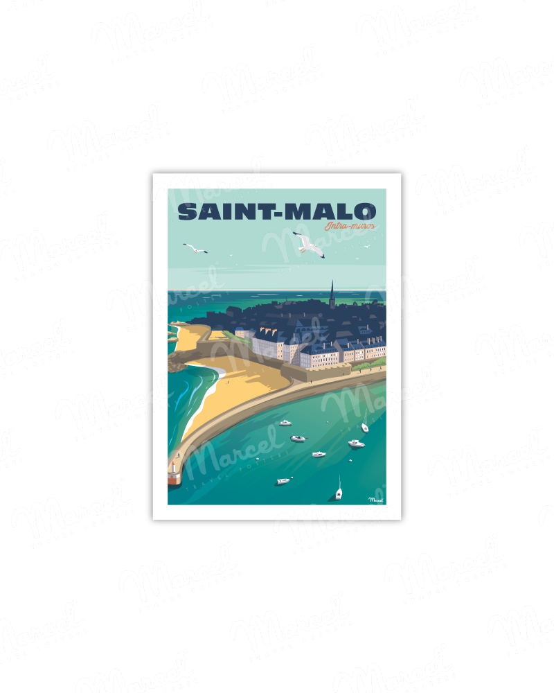 Postcard SAINT-MALO "Intra-muros"