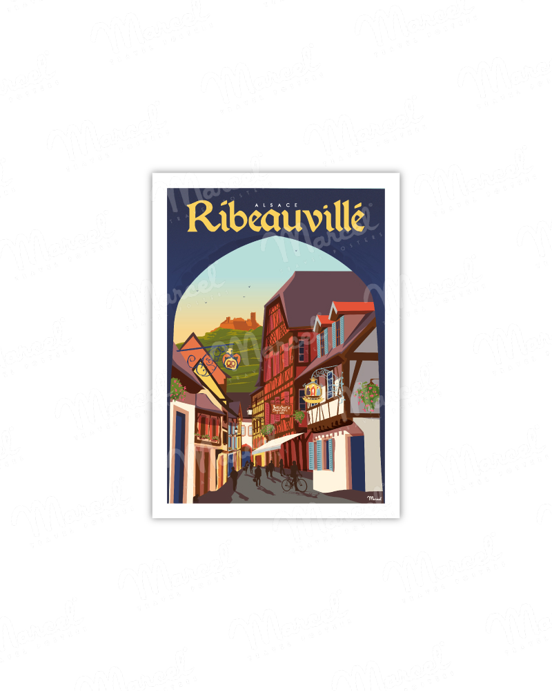 Postcard RIBEAUVILLÉ