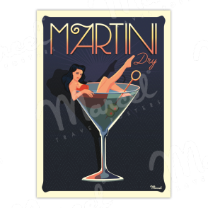 Poster Martini Dry